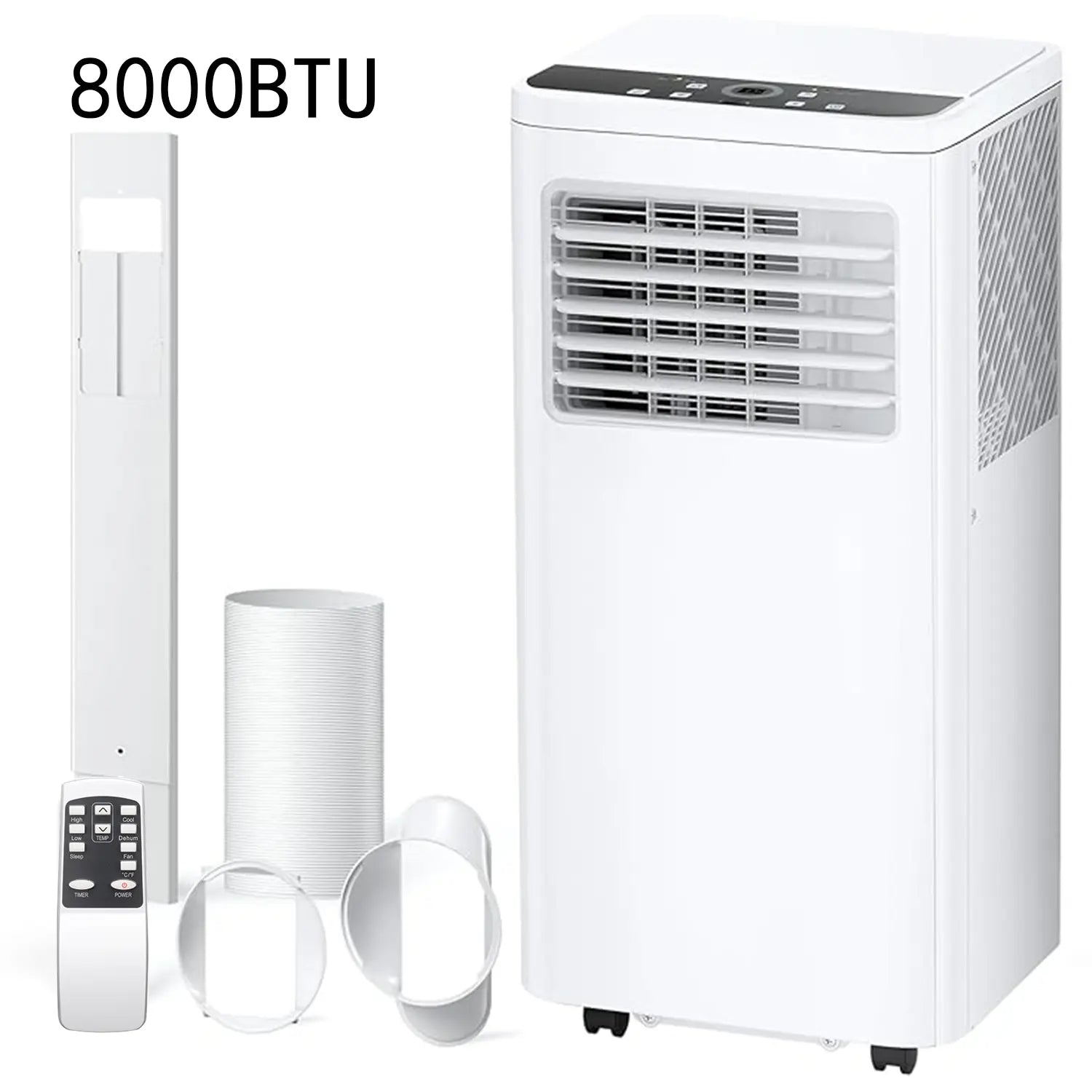 4 IN 1 Quiet AC Cooling Fan Portable Air Conditioner