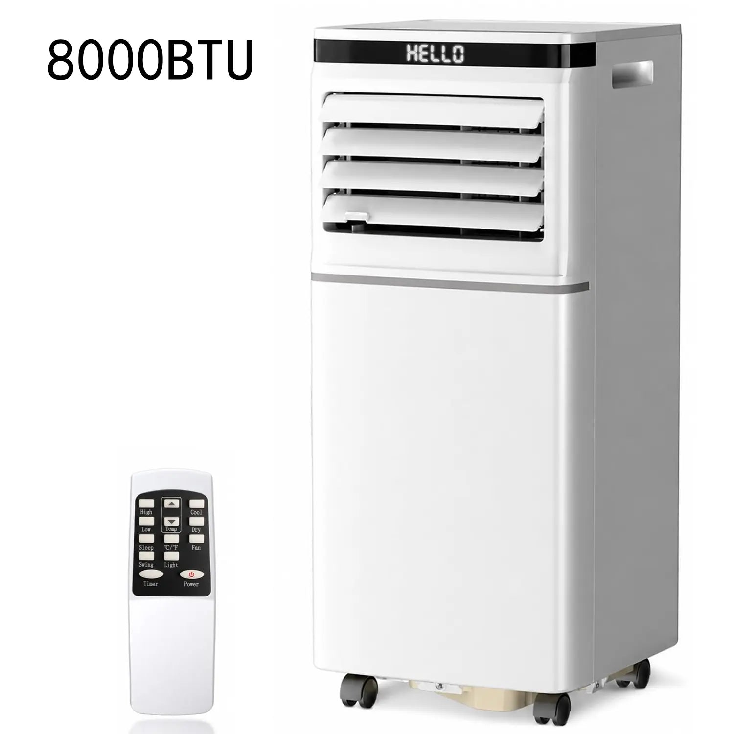4 IN 1 Quiet AC Cooling Fan Portable Air Conditioner